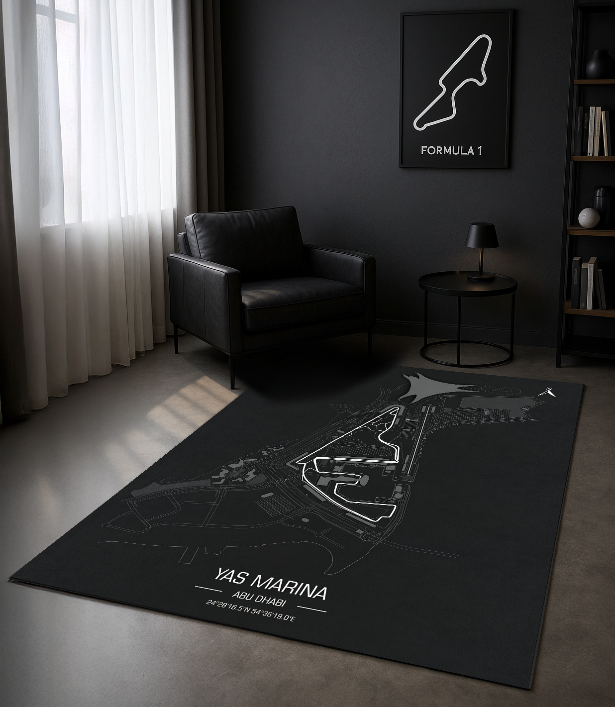 F1 Yas Marina , Rinteria halı