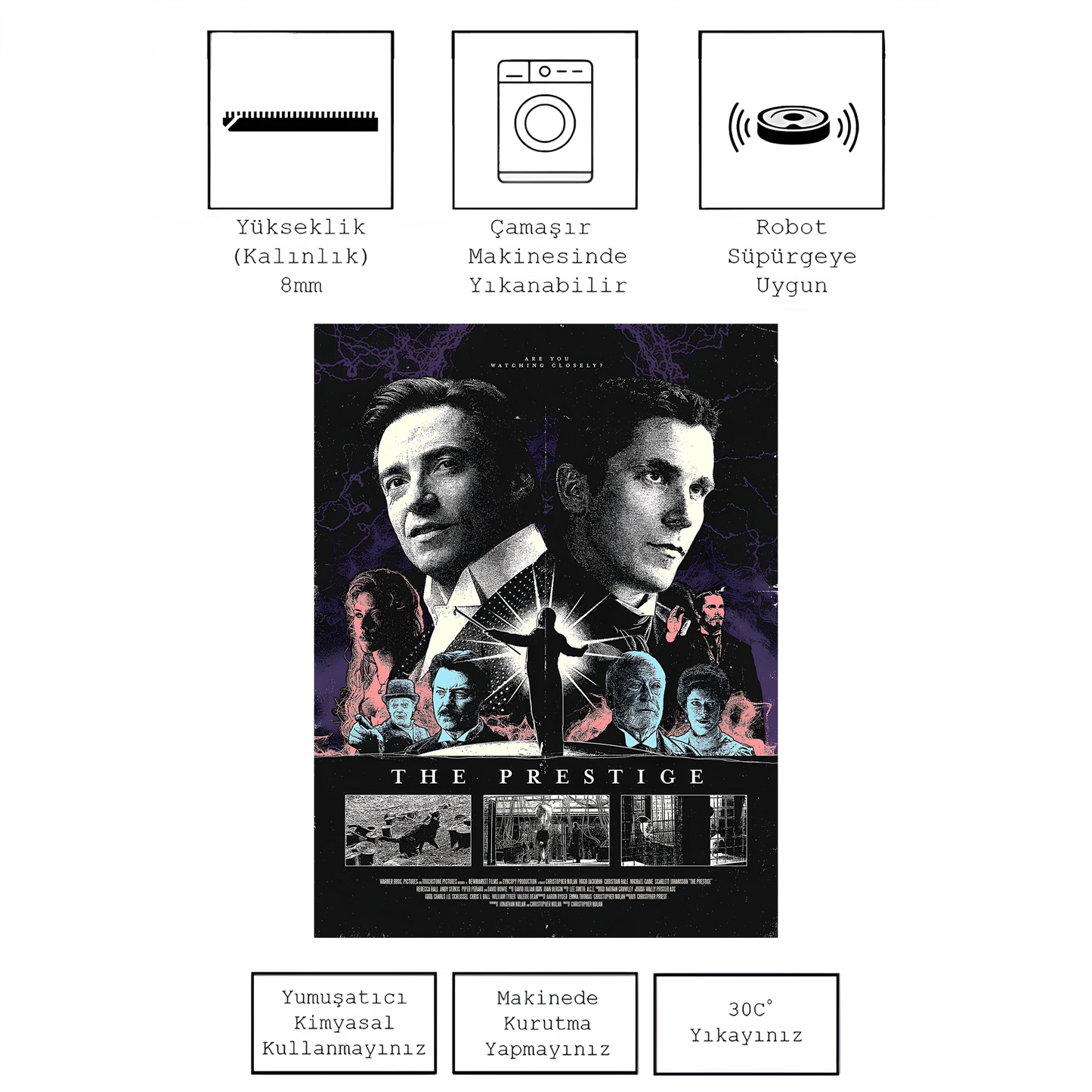 The Prestige , Rinteria halı