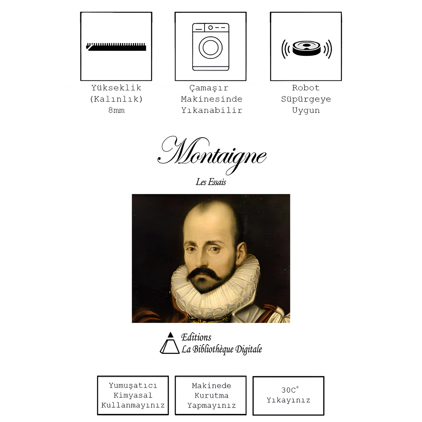 Montaigne Les Essais-Denemeler , Rinteria halı