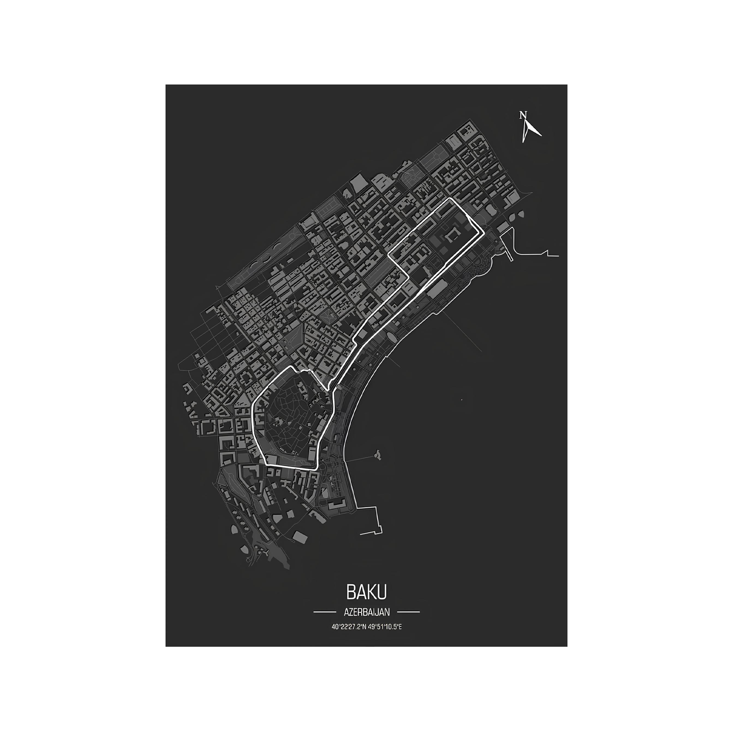 F1 Baku , Rinteria halı