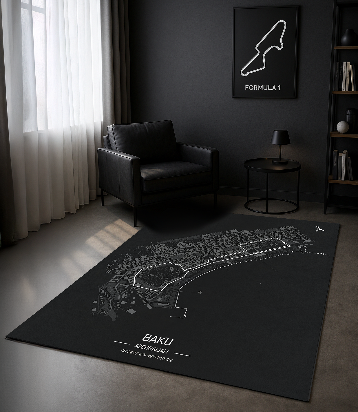 F1 Baku , Rinteria halı