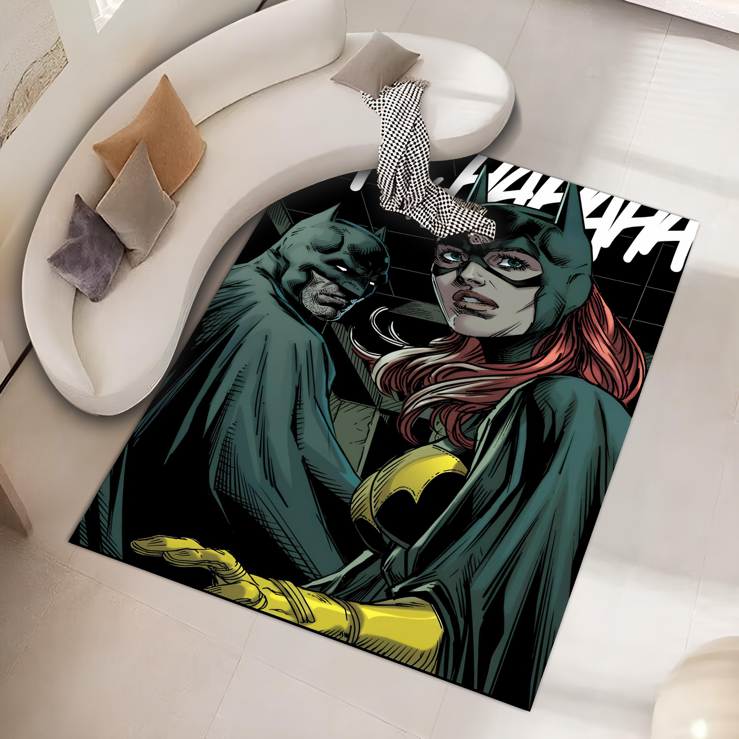 Batman & Batgirl comic , Rinteria halı