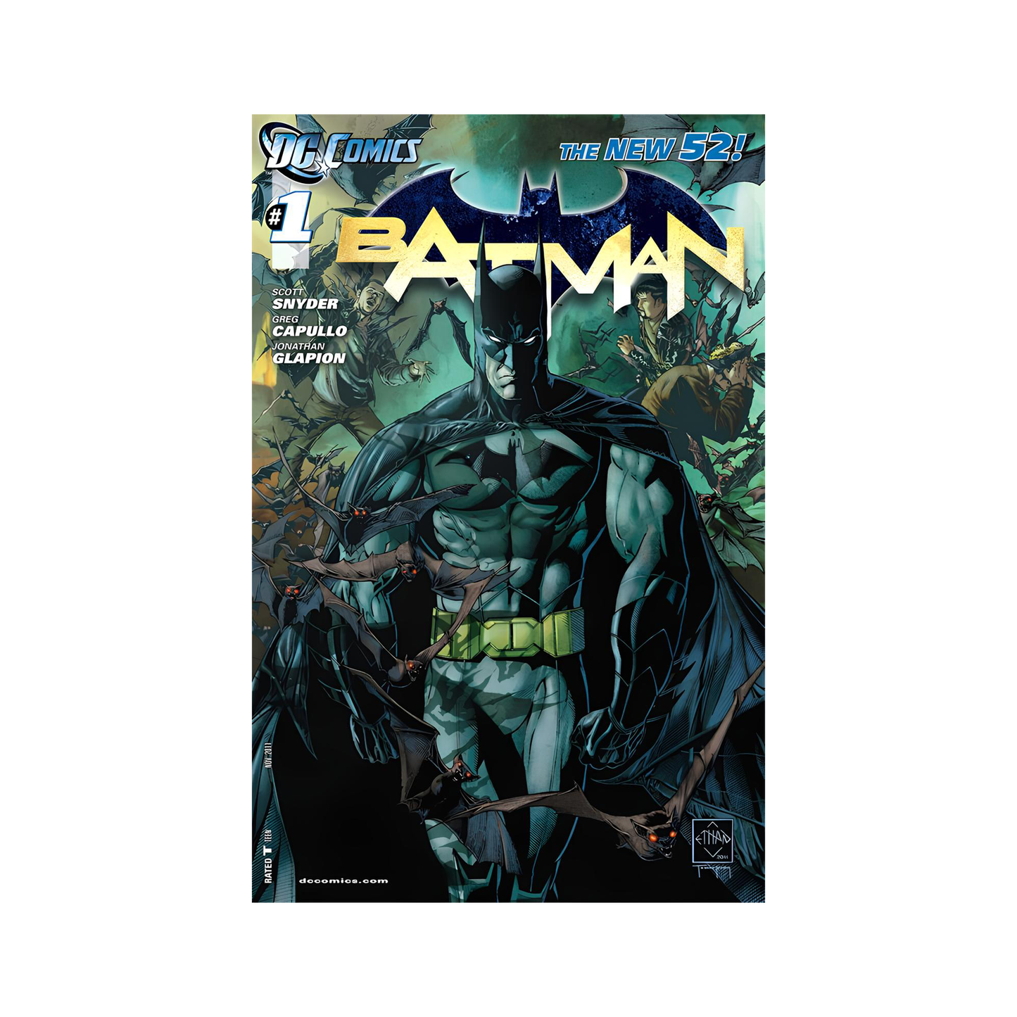 Batman comic , Rinteria halı
