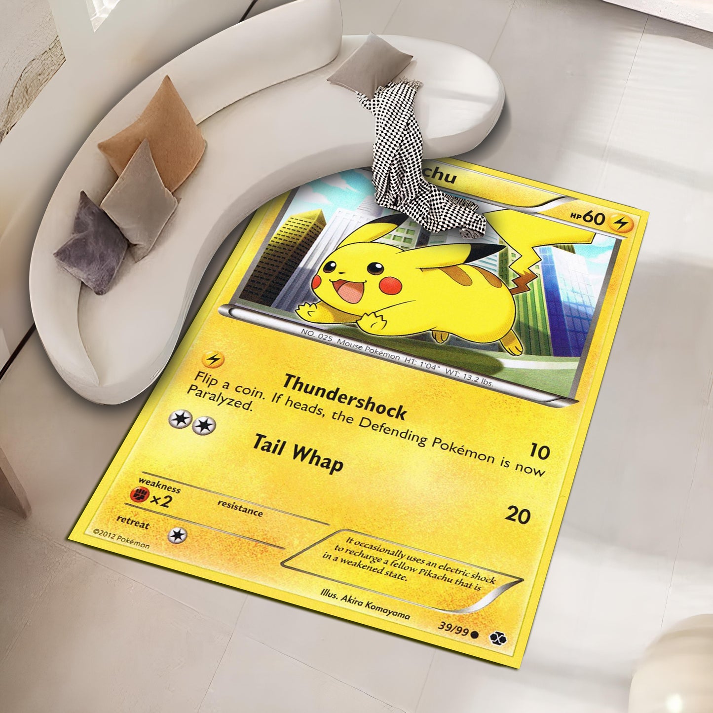Pokemon Pikachu , Rinteria halı