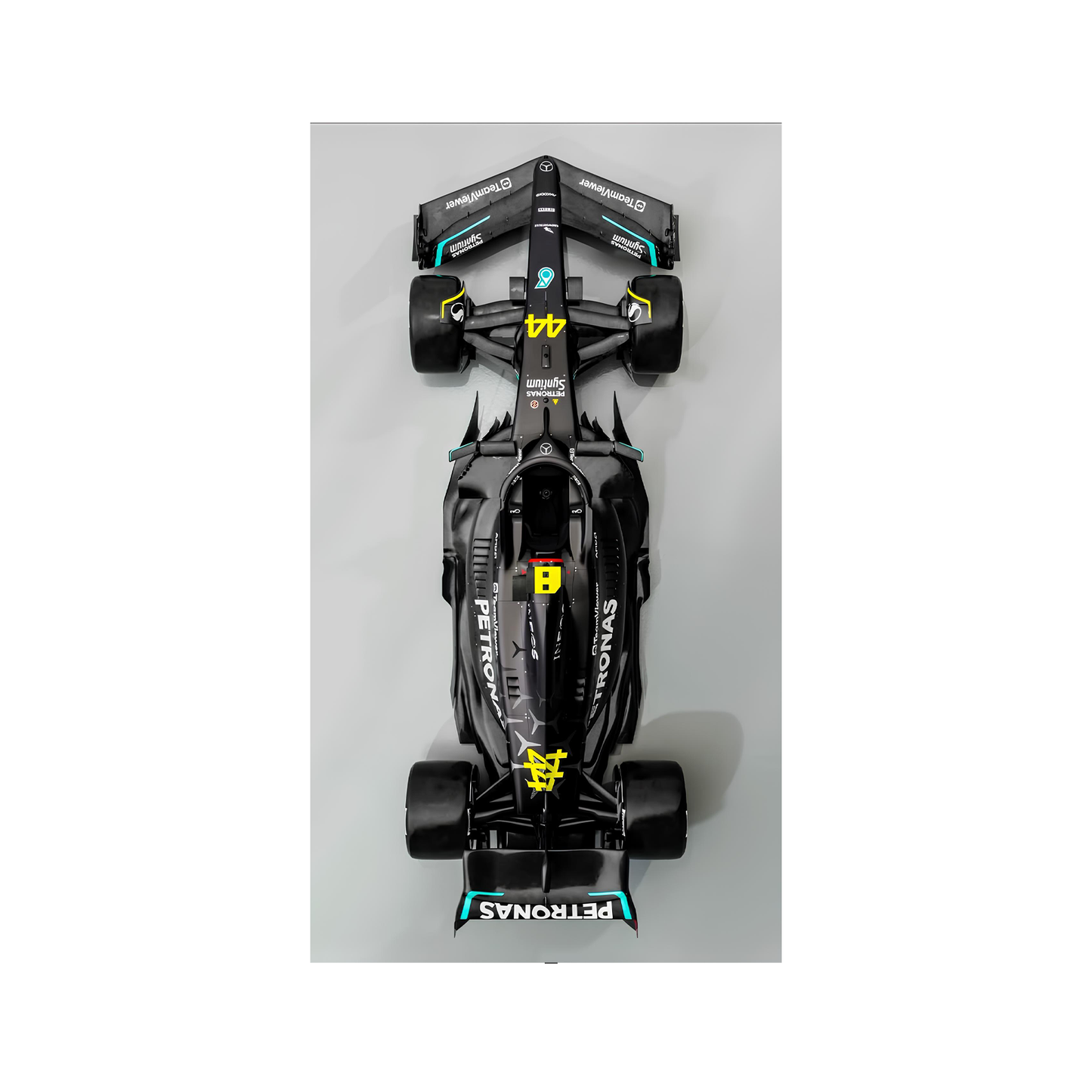 F1 Mercedes AMG , Rinteria halı