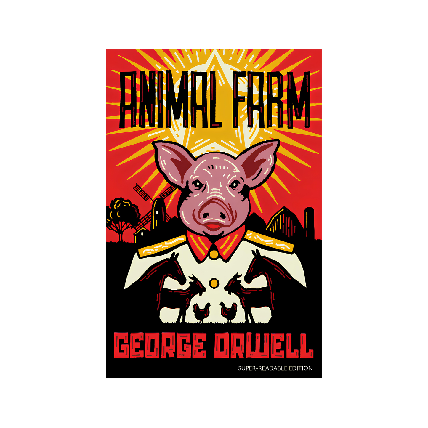 George Orwell Animal Farm-Hayvan Çiftliği , Rinteria halı