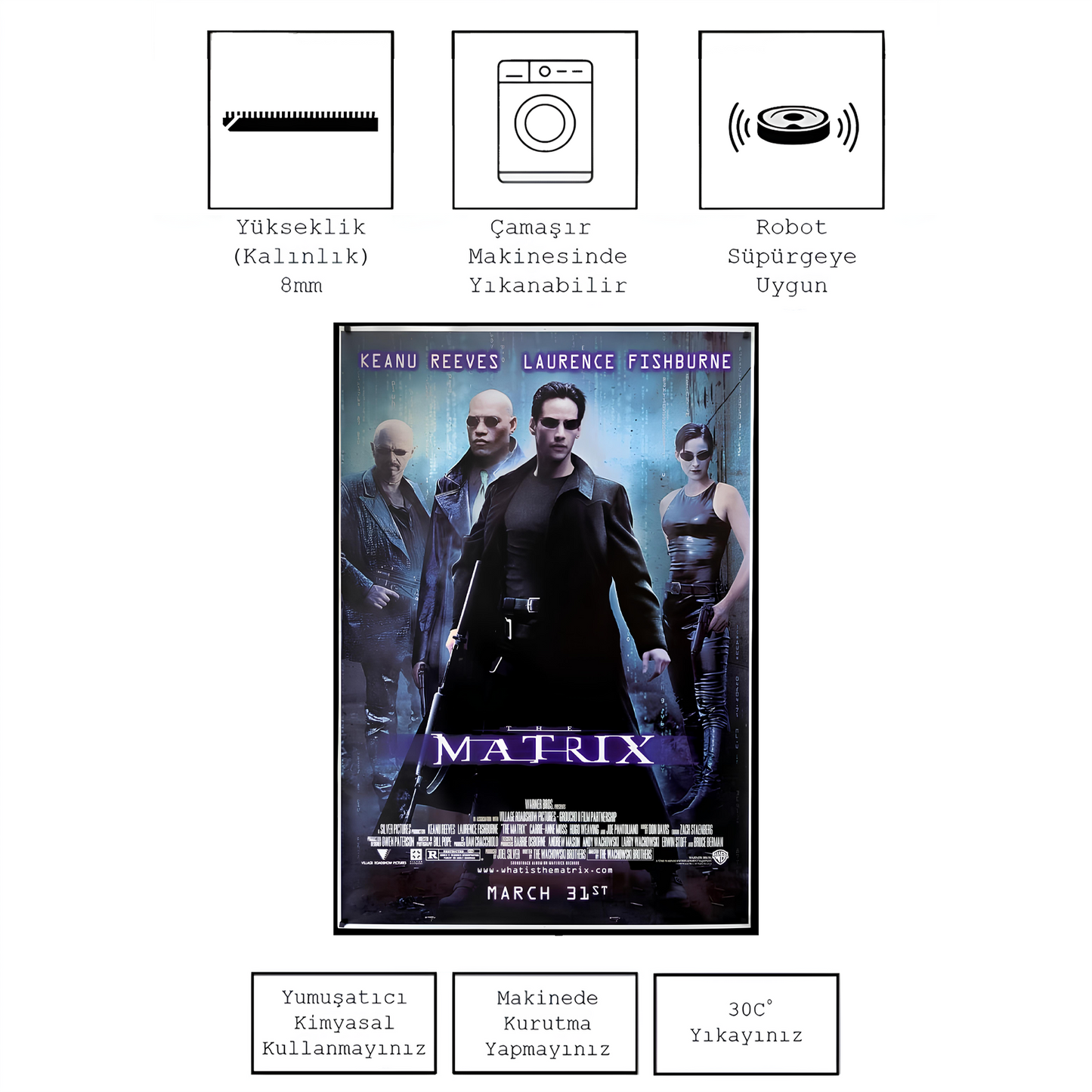 The Matrix , Rinteria halı