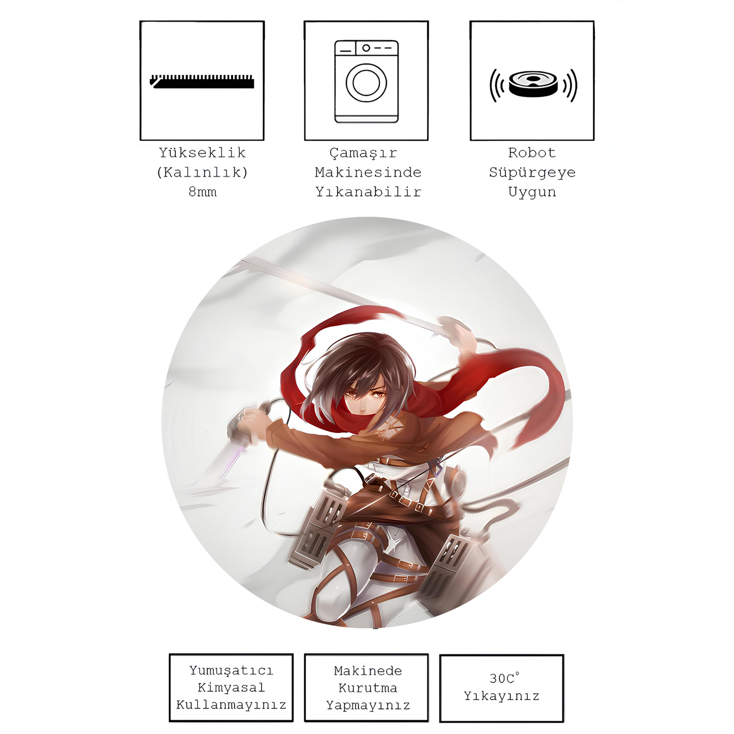 Mikasa Ackerman V2 , Rinteria halı