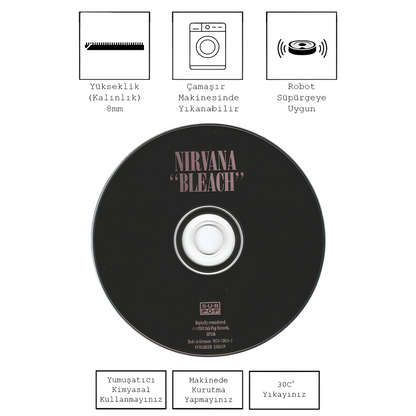Nirvana Bleach CD , Rinteria halı