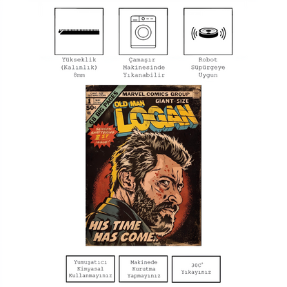 Logan Wolverine comic , Rinteria halı
