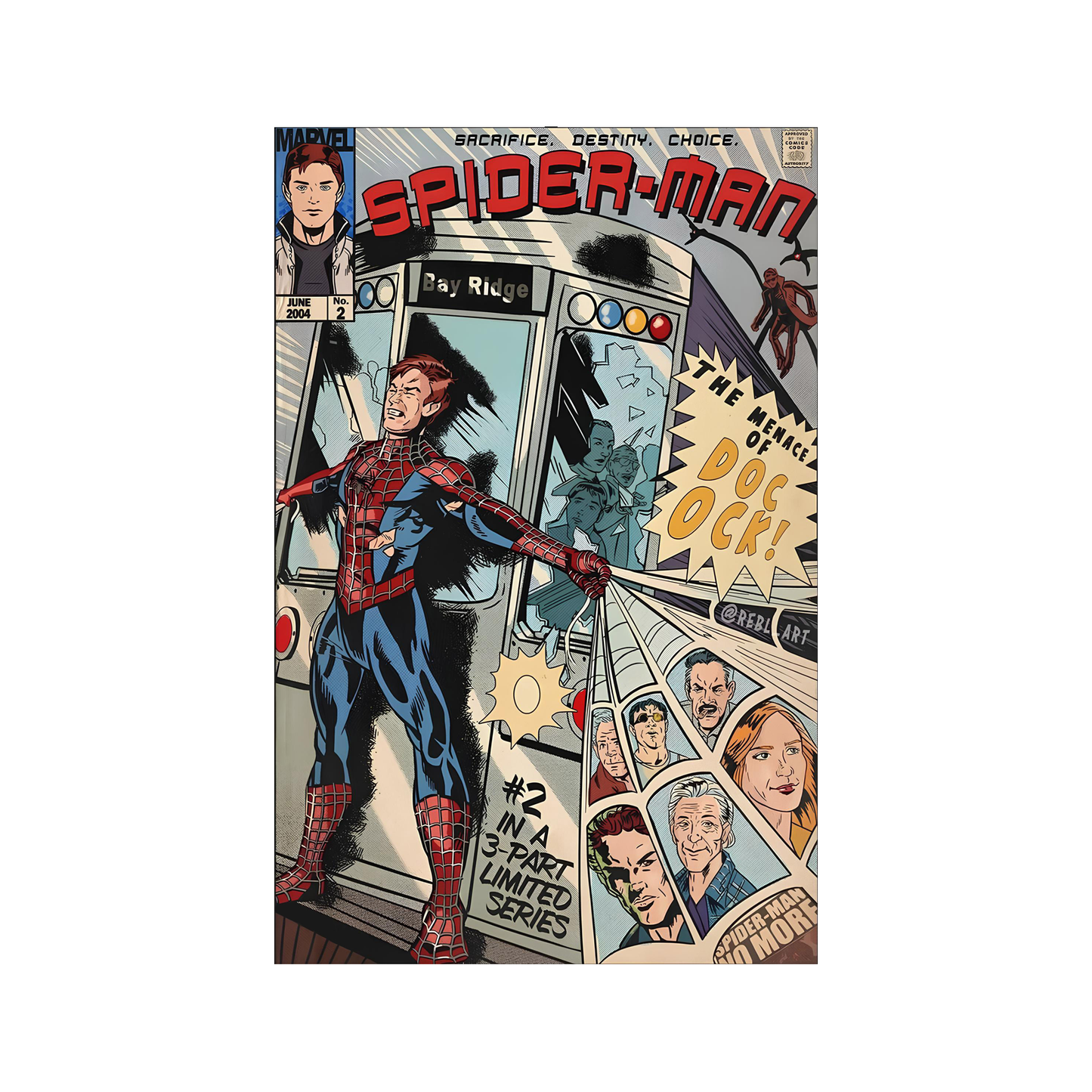 Spider-Man comic , Rinteria halı