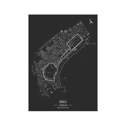 F1 Baku , Rinteria halı