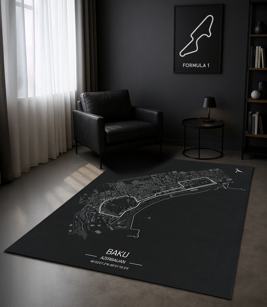 F1 Baku , Rinteria halı