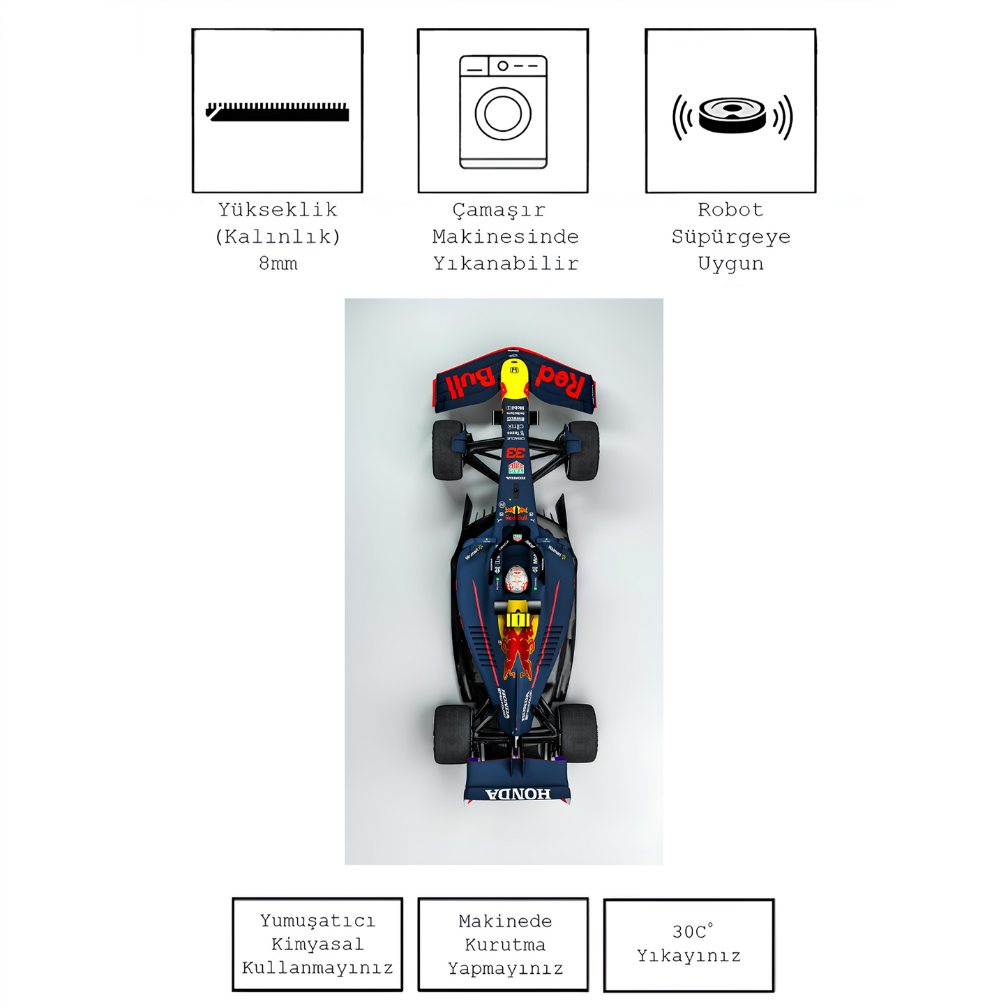 F1 RedBull  , Rinteria halı