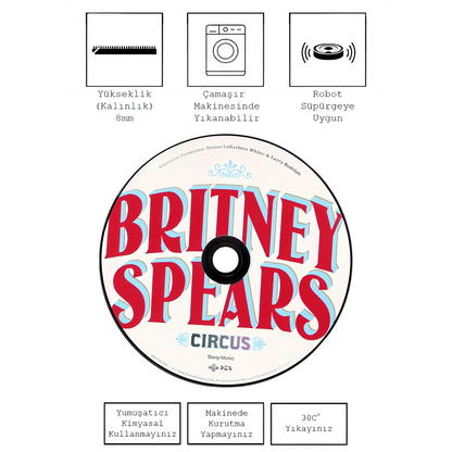 Britney Spears Circus CD , Rinteria halı