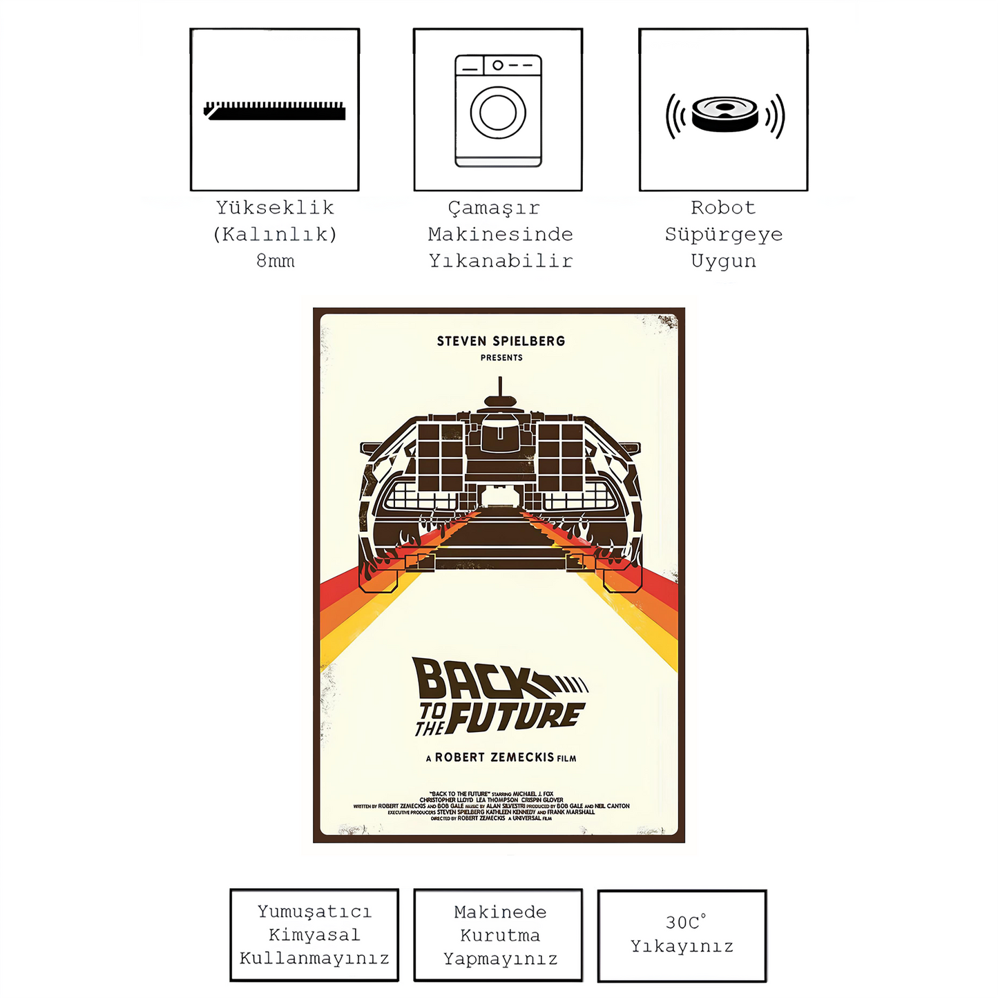 Back To The Future  , Rinteria halı