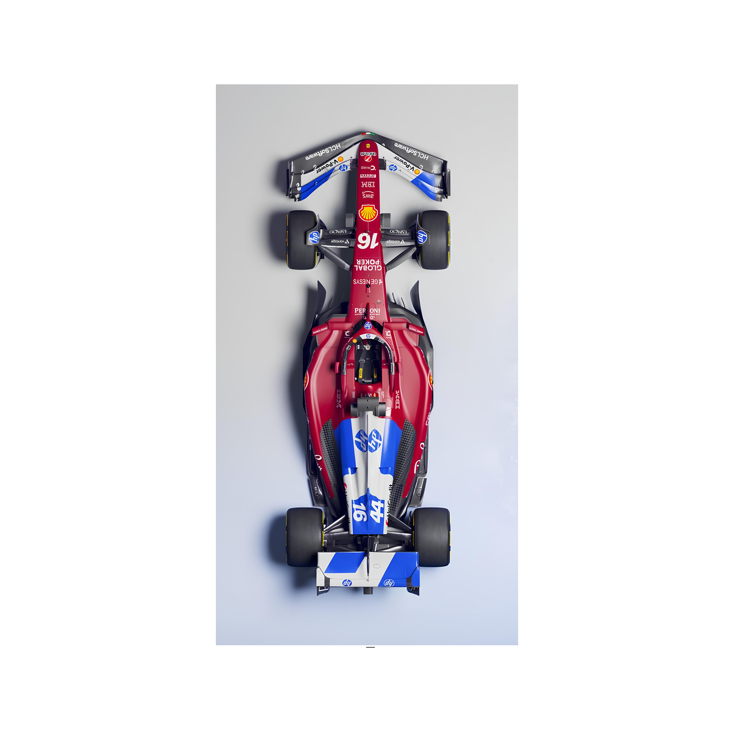 F1 Ferrari , Rinteria halı
