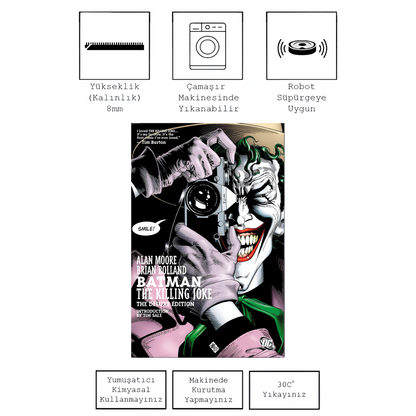 Batman the killing joke comic  , Rinteria halı