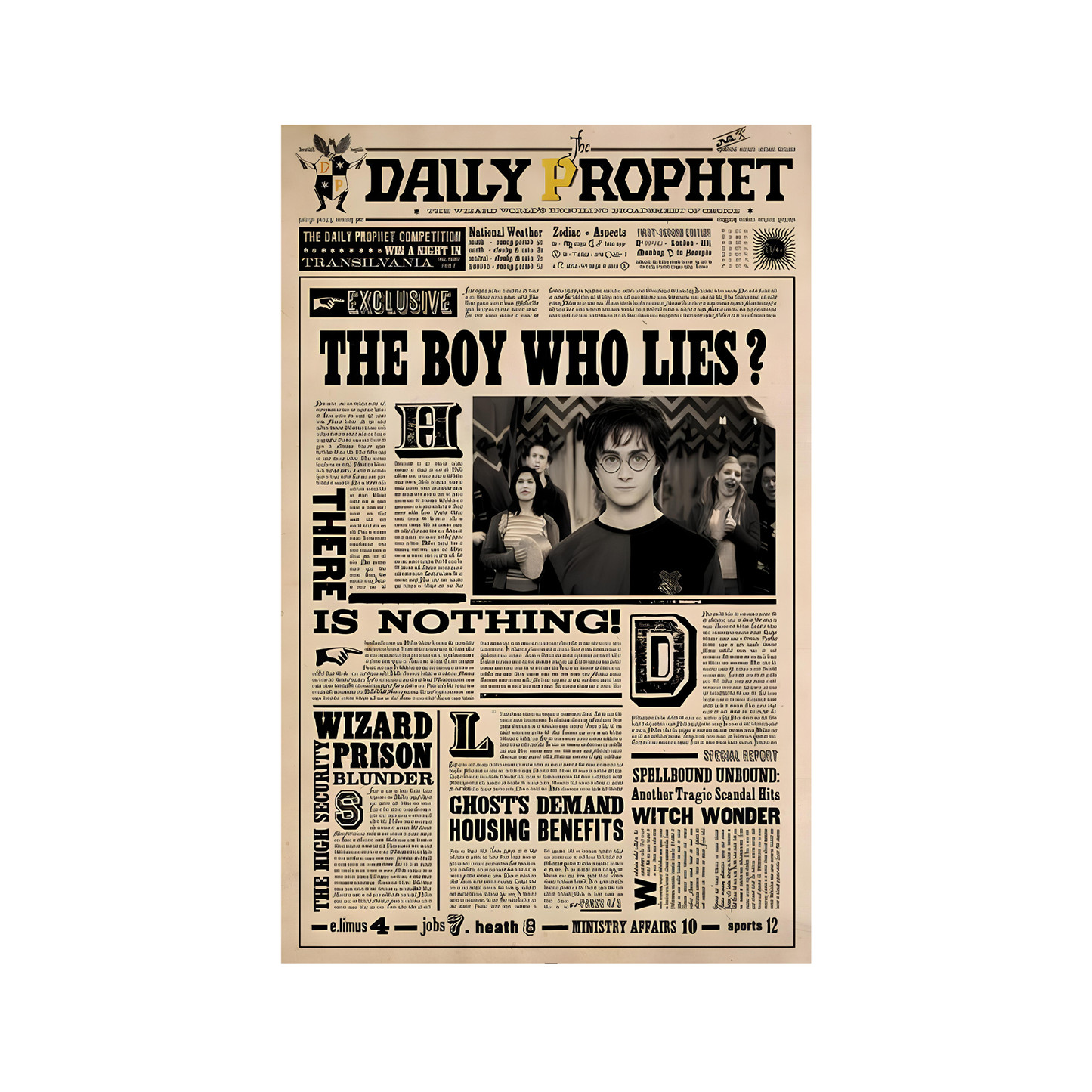 Harry Potter - Goblet of Fire , Rinteria halı