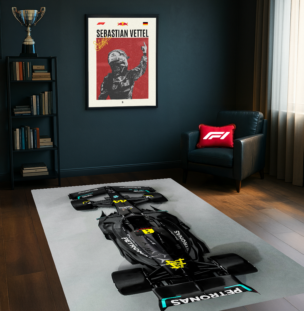 F1 Mercedes AMG , Rinteria halı