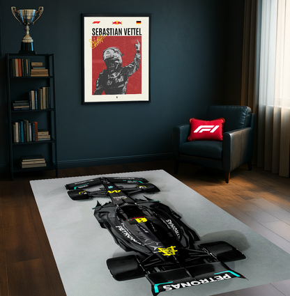 F1 Mercedes AMG , Rinteria halı