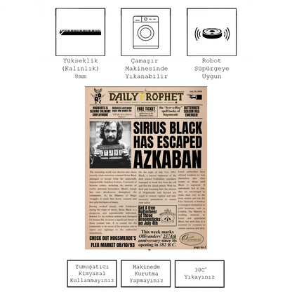 Harry Potter - Azkaban , Rinteria halı