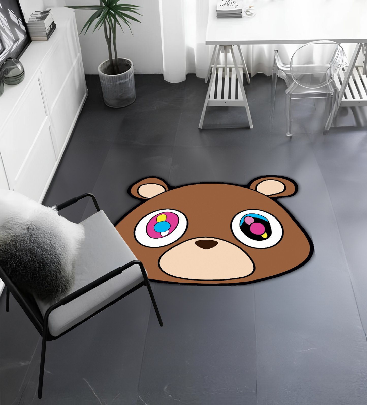 Kanye West Graduation Bear , Rinteria halı