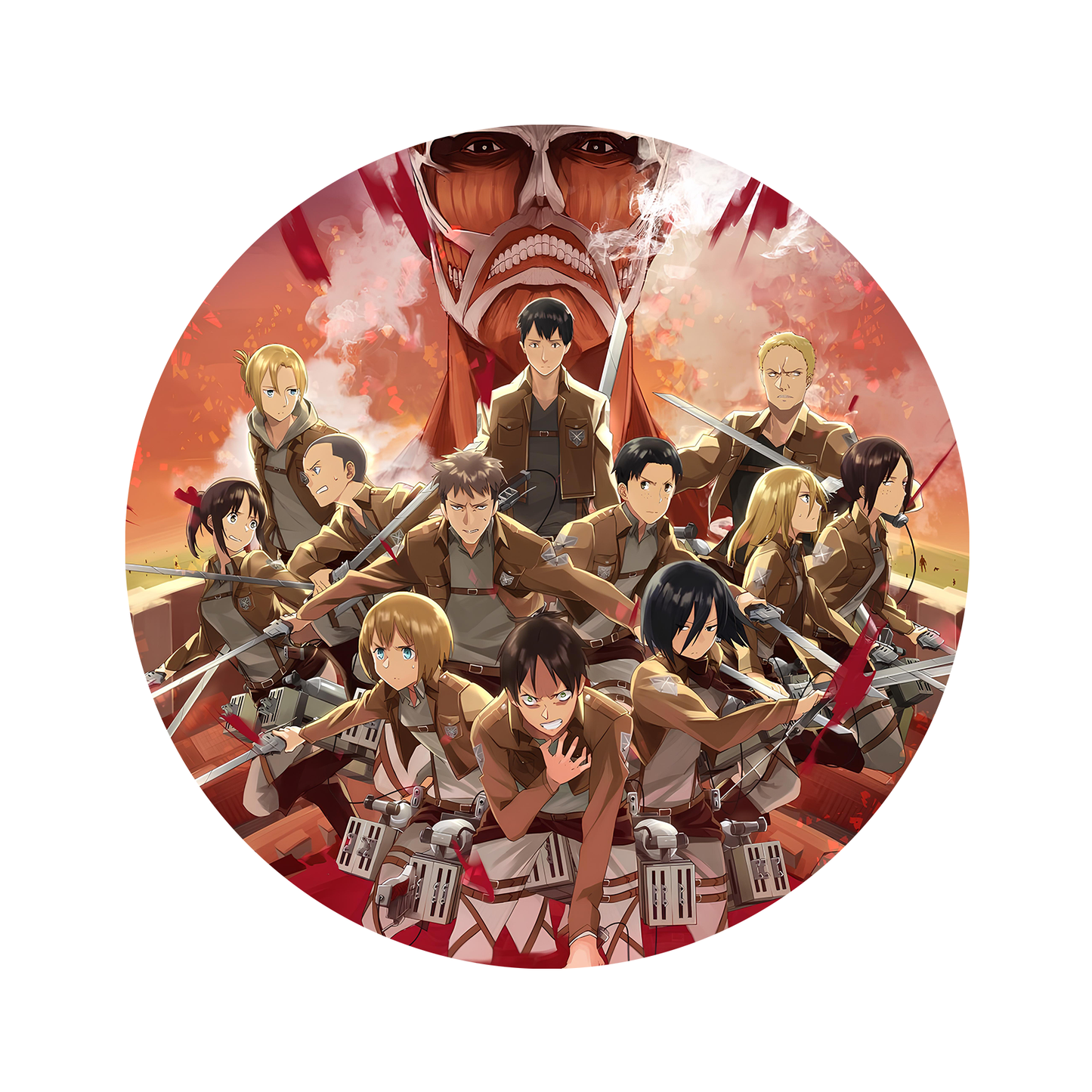 Attack On Titan , Rinteria halı