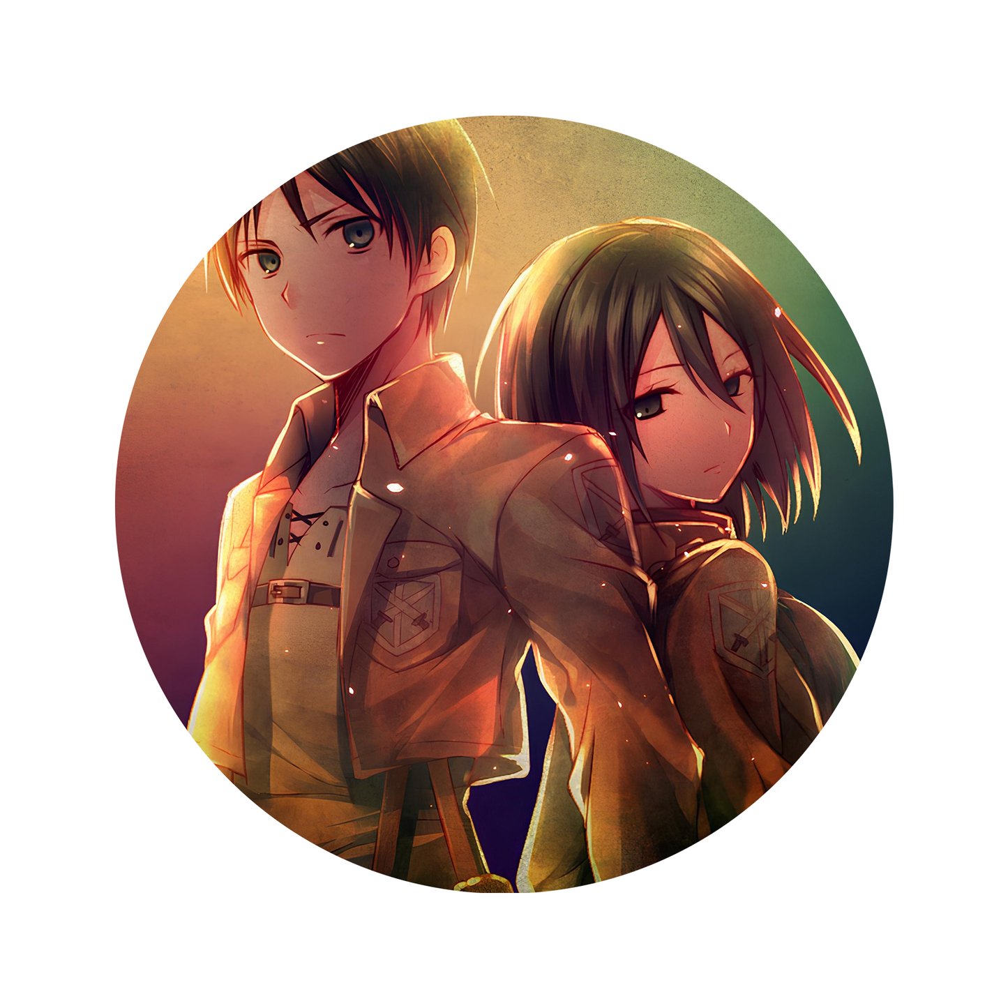 Eren and Mikasa , Rinteria halı